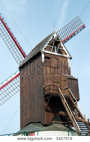 Belgický větrný mlýn, Brugge