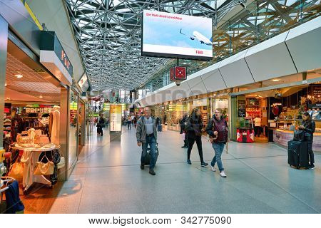 BERLIN, GERMANY - CIRCA SEPTEMBER, 2019: interior shot of Berlin Tegel 