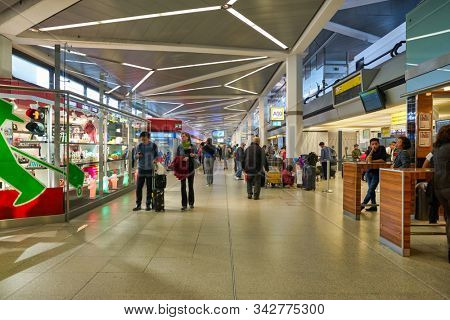 BERLIN, GERMANY - CIRCA SEPTEMBER, 2019: interior shot of Berlin Tegel 
