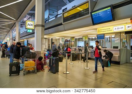 BERLIN, GERMANY - CIRCA SEPTEMBER, 2019: interior shot of Berlin Tegel 