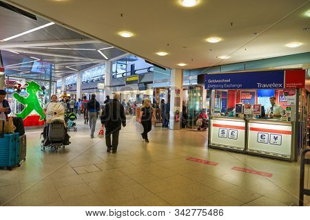 BERLIN, GERMANY - CIRCA SEPTEMBER, 2019: interior shot of Berlin Tegel 