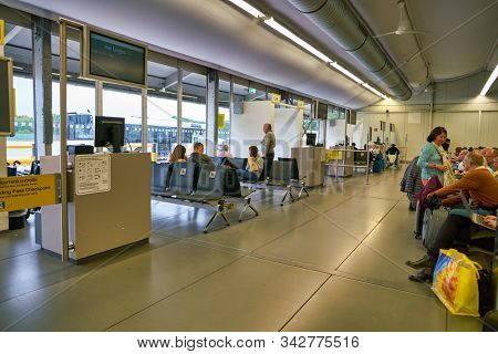 BERLIN, GERMANY - CIRCA SEPTEMBER, 2019: interior shot of Berlin Tegel 