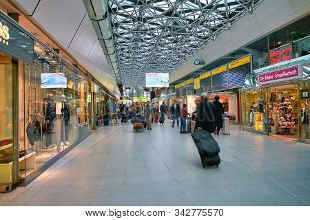 BERLIN, GERMANY - CIRCA SEPTEMBER, 2019: interior shot of Berlin Tegel 