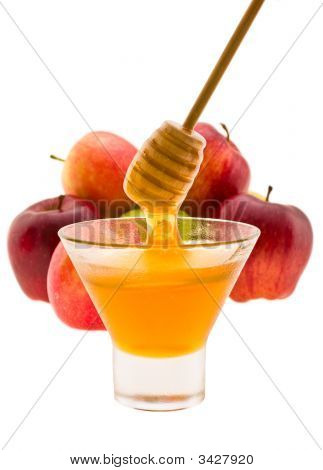 น้ำผึ้งและแอปเปิ้ล