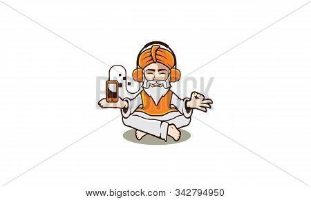 Technology Guru Logo Icon Simple Symbol Vector