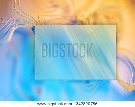Creative Geometric Wallpaper. Trendy Fluid Flow Organic Shapes Composition. Great For Gift Card, Pos