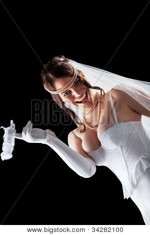 Dejlige sensuelle brud i lingeri
