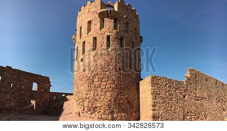 Castle Of Vilafames, Castellón, Spain. World Heritage