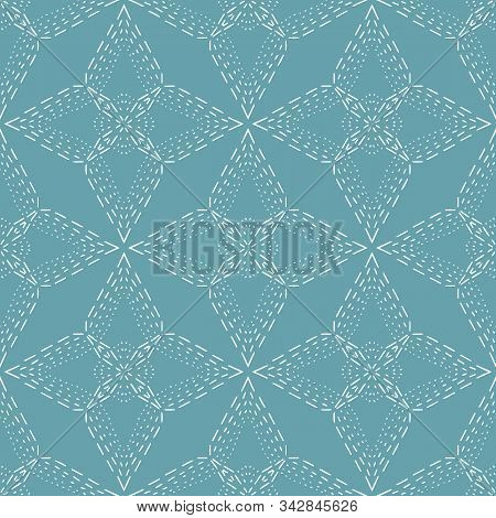 Diamond Stitch Texture Overlay Vector Seamless Repeat Pattern