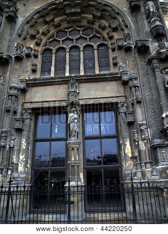 Døren, Paris - St. Eustache gotiske katedral