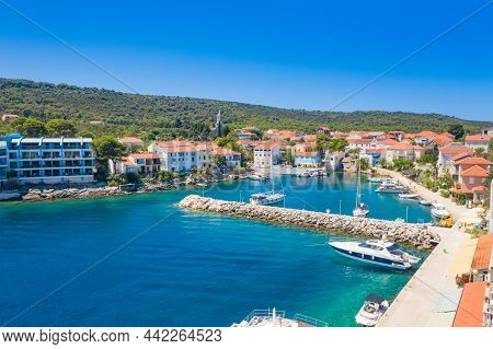 Picturesque Town Of Bozava On The Island Of Dugi Otok In Croatia