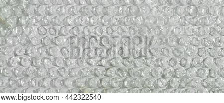 Plastic Air Bubble Protection Foil Wrap Texture Background, Air Bubble Packing Texture