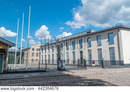 Turku, Finland - August 6, 2021: Abo Akademi Arken, Turku Academy, Faculty Of Humanities, Psychology