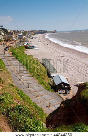 Budleigh Salterton Devon Anglie