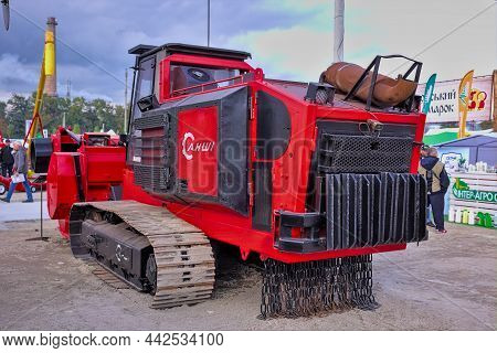Kropyvnytskyi, Ukraine - September 29, 2021: International Agro-industrial Exhibition Agroexpo In Th