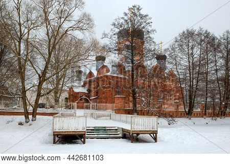 Cathedral Of The Presentation Of The Most Holy Theotokos In The Vvedenskaya Island Hermitage On A Wi