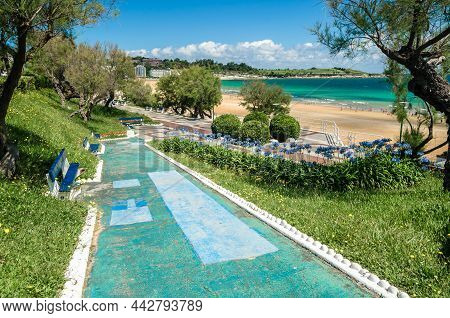 Park In Santander, Spain