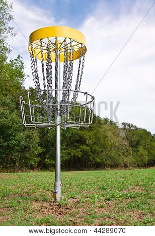 Disc Golf hole