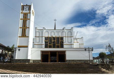 Sonson, Antioquia / Colombia - November 19, 2021. It Is A Municipality Of Colombia Located South Of 