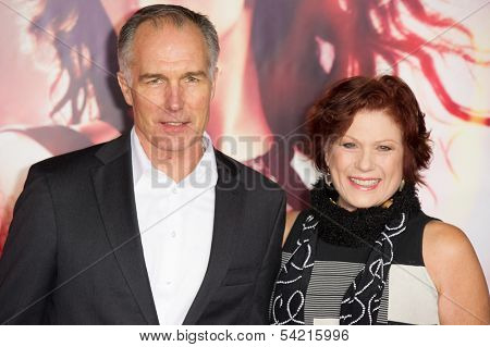 LOS ANGELES, CA - NOVEMBER 18: Actor Patrick St. Esprit arrives at the premiere of The Hunger Games: Catching Fire at the Nokia Theater in Los Angeles, CA on November 18, 2013