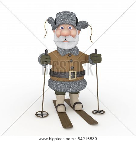 The Grandfather On Skis.