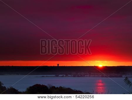 Benbrook Lake Sunrise