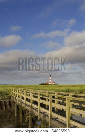 Lighthouse And Bridge