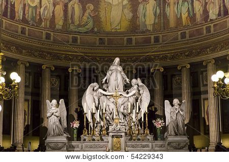 La Madeleine church, Paris, France