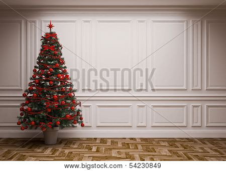 Classic  Christmas Interior