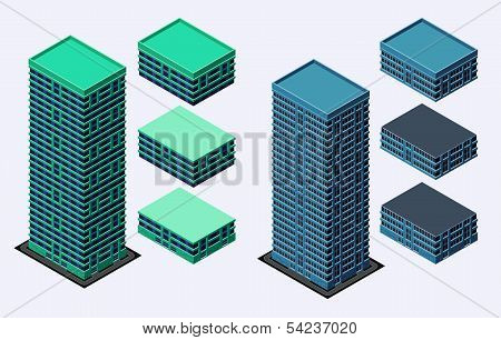 Isometric Building