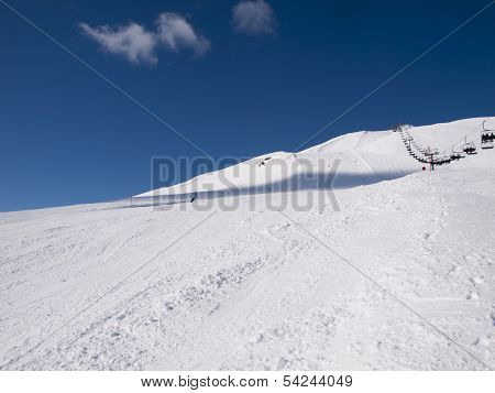 Wintersports On The Alps