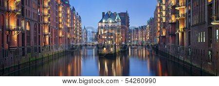 Speicherstadt Hamburg.
