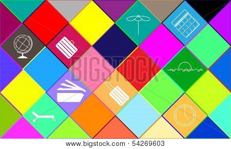 infographic holiday icons