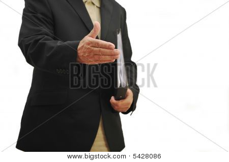 Business håndtryk