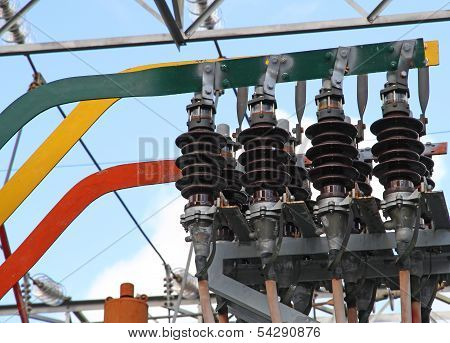 Large Current Isolators With Copper Bars For Electric Power