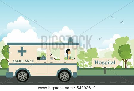 Hospital car