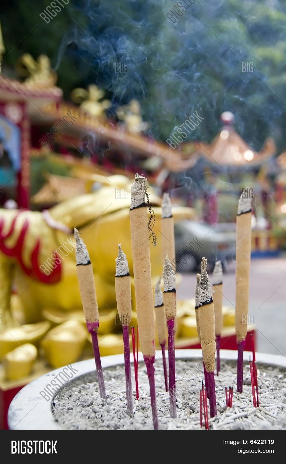 Big Joss Stick Image & Photo Bigstock