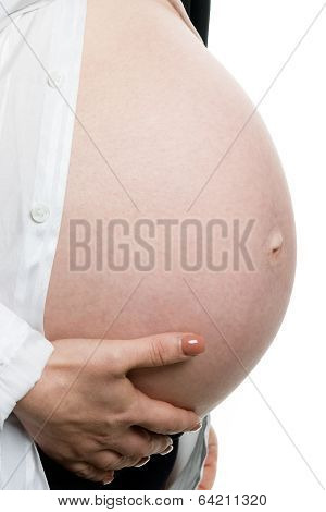 Pregnant belly