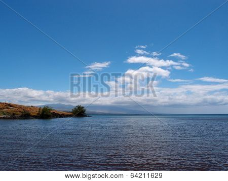 Waters Shoreline Of The Kohala Coast On The Big Island