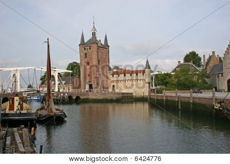 Canale e gatehouse, Zierikzee