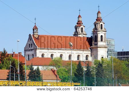 Church Of St. Raphael The Archangel In Vilnius