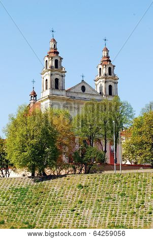 Church Of St. Raphael The Archangel In Vilnius