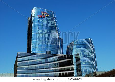 Teo Skyscraper In The Vilnius City Centre On April 26, 2014