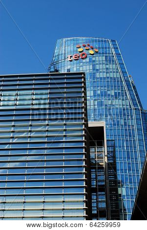 Teo Skyscraper In The Vilnius City Centre On April 26, 2014