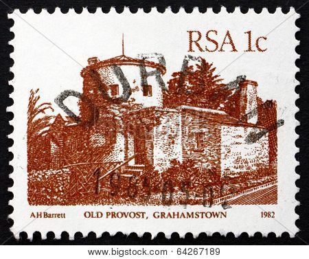 Postage Stamp South Africa 1984 Old Provost, Grahamstown