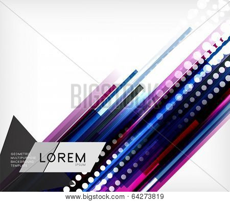 Straight lines abstract vector background. For brochure, presentation, web background, print production