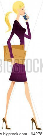 city woman