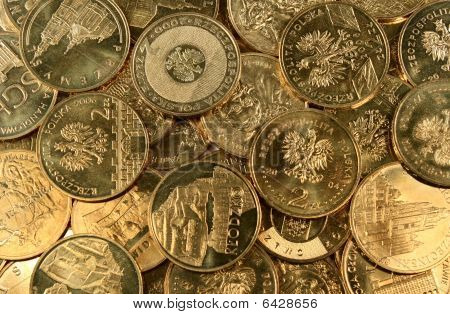Gold Coins Background