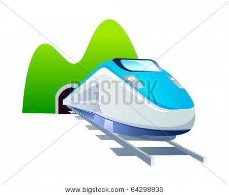 vector icon train