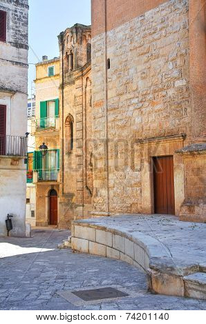 Alleyway. Fasano. Puglia. Italy.